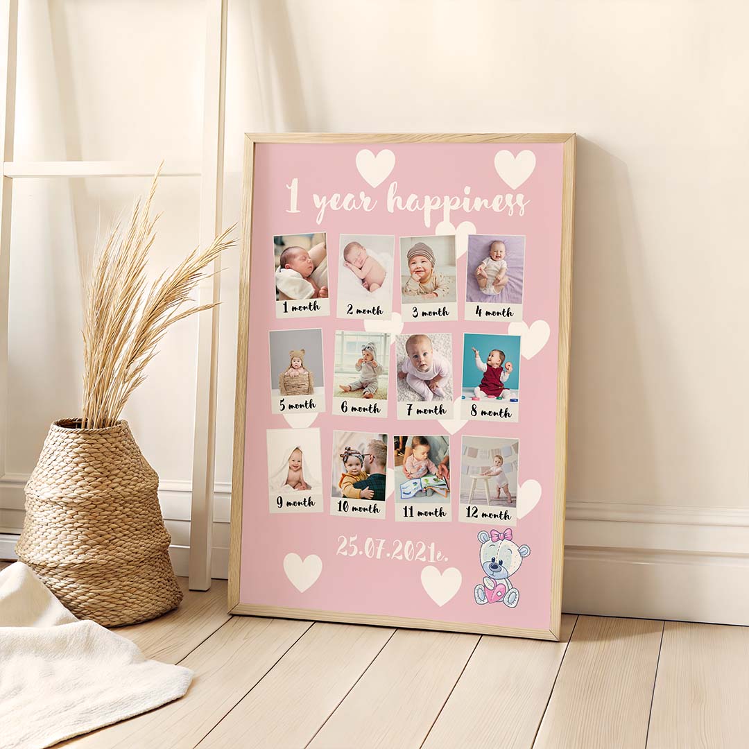 Колаж "1 Година Щастие"