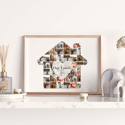 Колаж "Нашият Щастлив Дом"