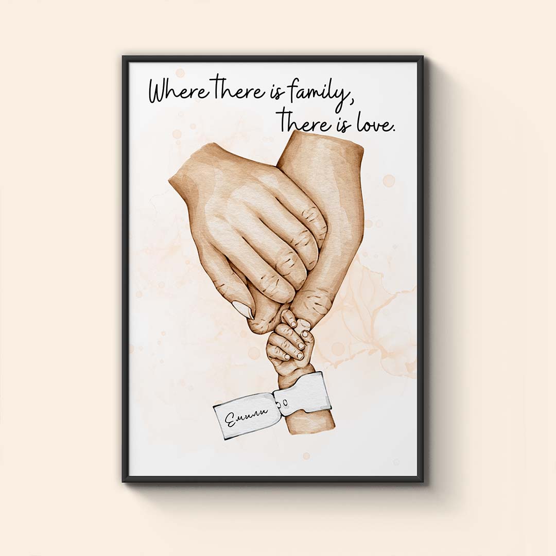 Collage “Young Family”