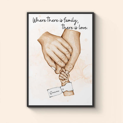 Collage “Young Family”